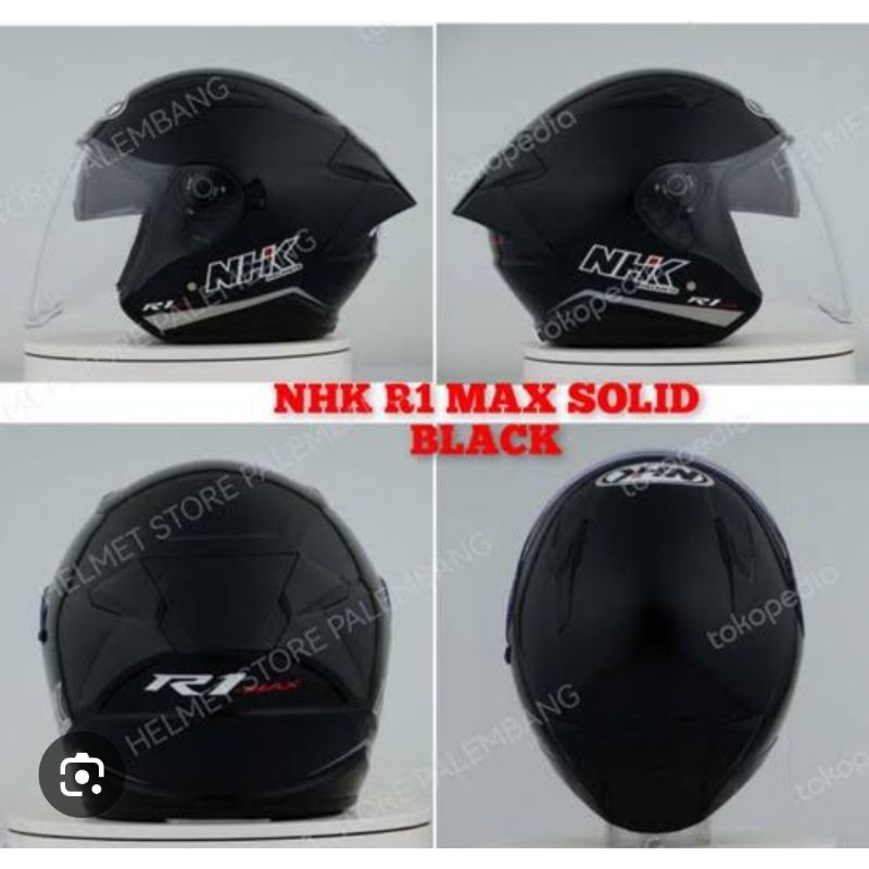 Nhk R1 Max solid Black Doff