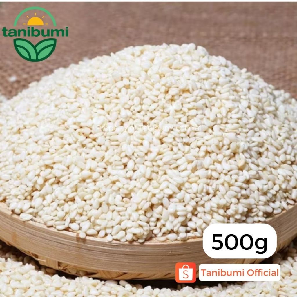 

500g | Termurah Biji Wijen Putih | White Sesame Seed | Import Super Premium Quality