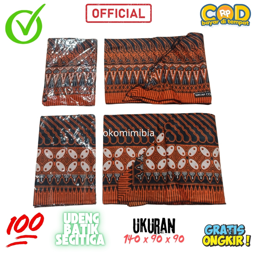 Udeng Segitiga Jawa , Udeng Ponorogo , Udeng Segitiga Batik
