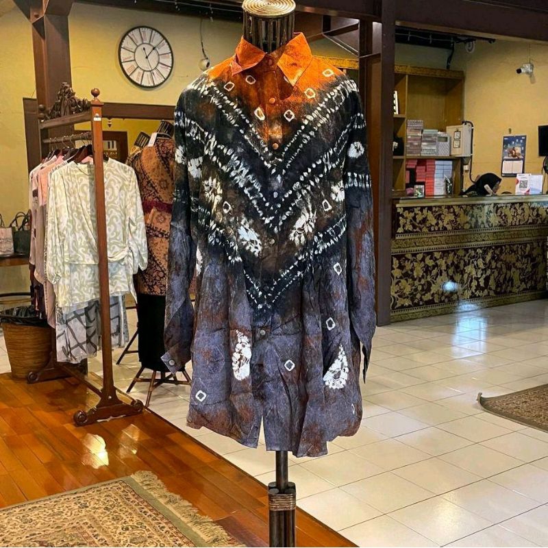 Chadia Tunik Viscos by Dian Pelangi LIMITED EDITION Blouse Baju Atasan Kemeja Blus Outfit Kerja Kant