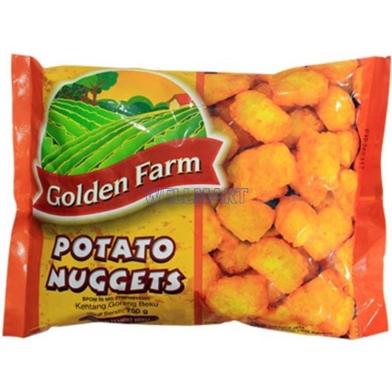 

Golden Farm Potato Nuggets 750gr Kentang Goreng Beku