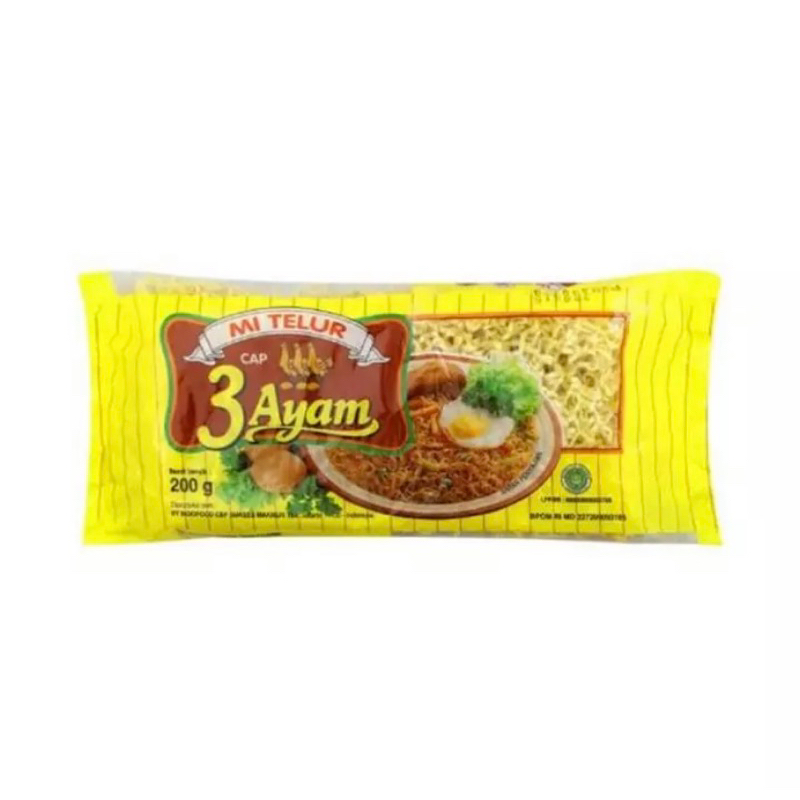 

MIE 3 AYAM Kemasan