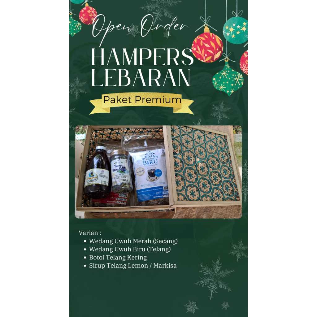 

Hampers Lebaran Simple Premium, Medium, dan Ekonomis