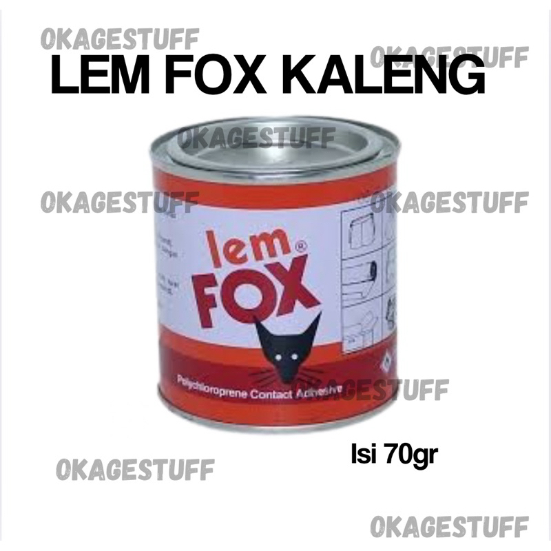 LEM FOX KALENG KECIL 70gr