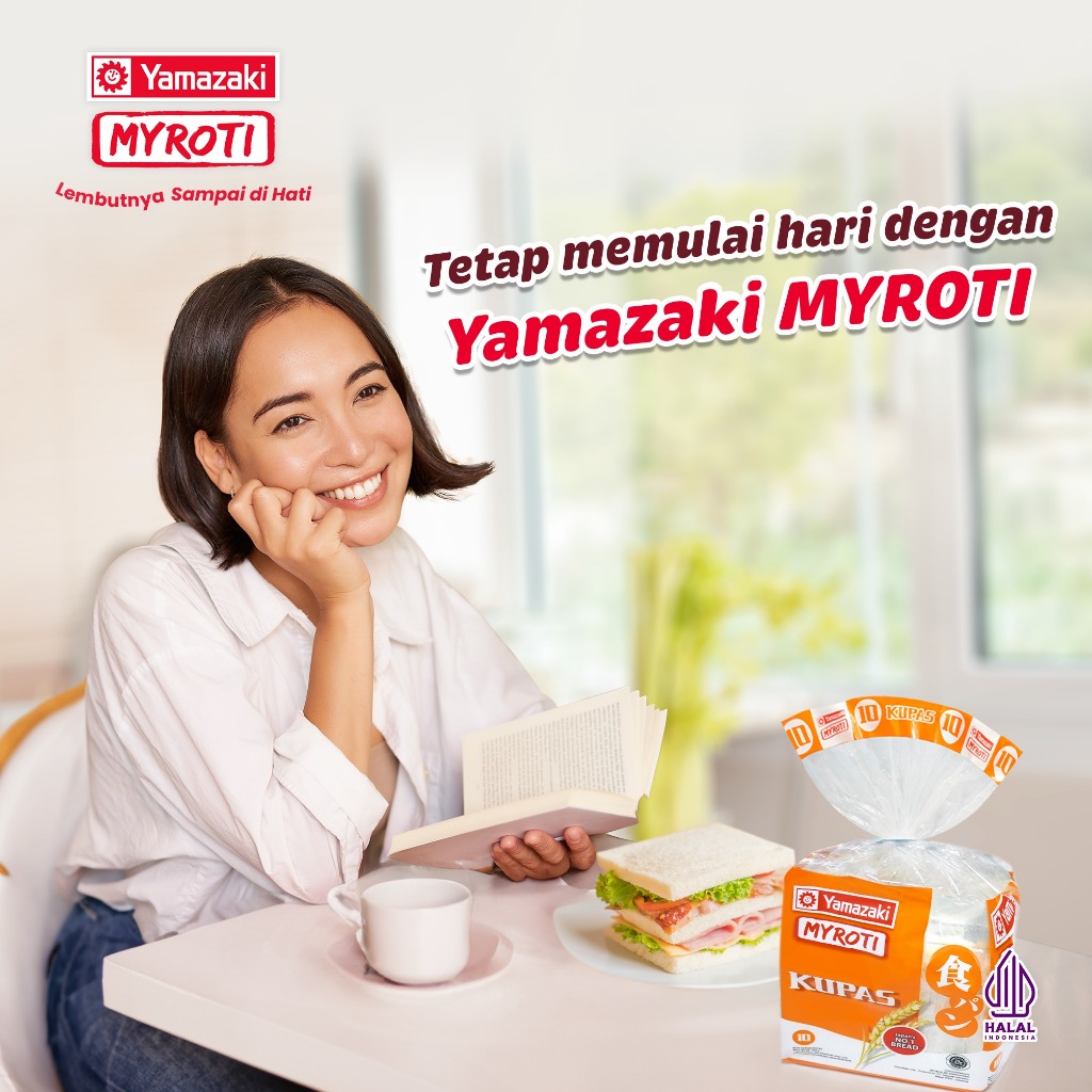 Roti Kemasan My Roti Yamazaki Funwari White Soft 380 Gr, 235 Gr ( Tawar Kupas, Sobek Coklat, Sobek C