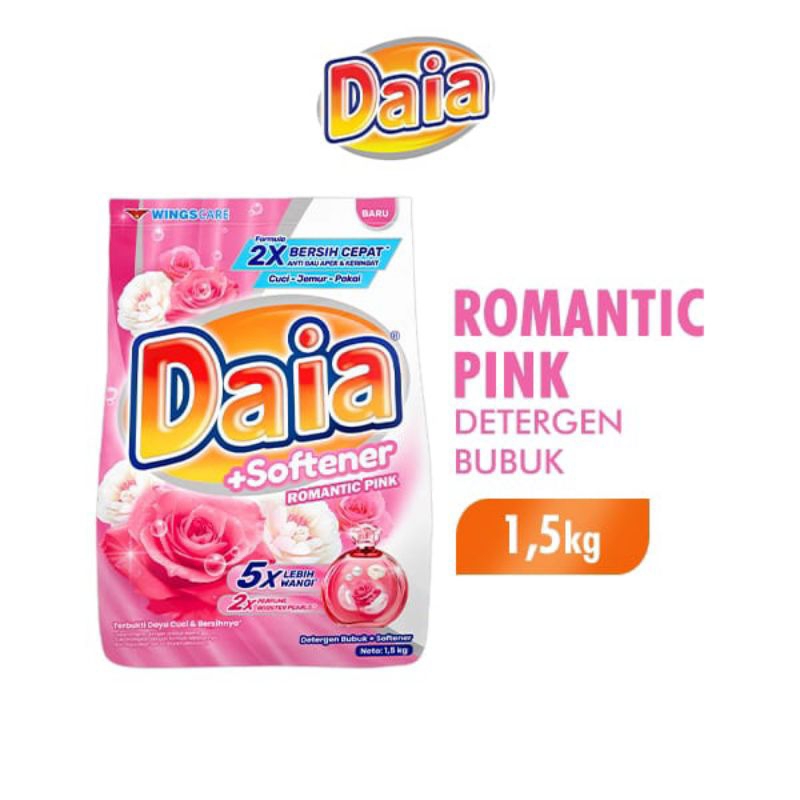 Sabun Daia Detergent/Deterjen/Softener Daia Bubuk