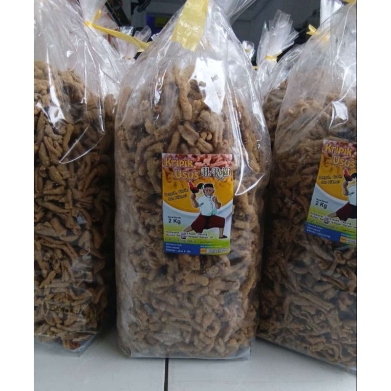 

Keripik usus H.rojali 1ball