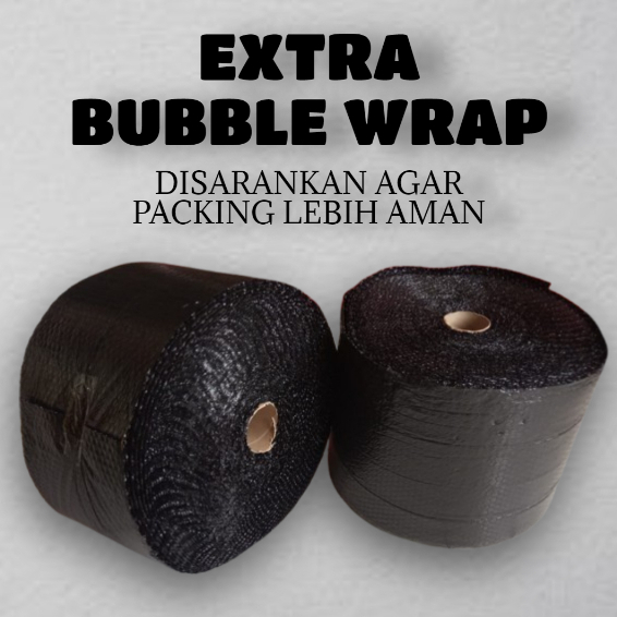 

Extra Bubble Wrap Packing Lebih Aman