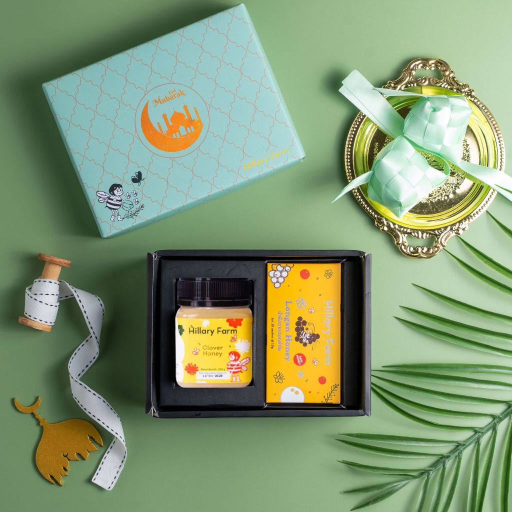 

Ramadhan Hampers Lebaran - Clover Honey 250gr + Travel Pack Longan Honey