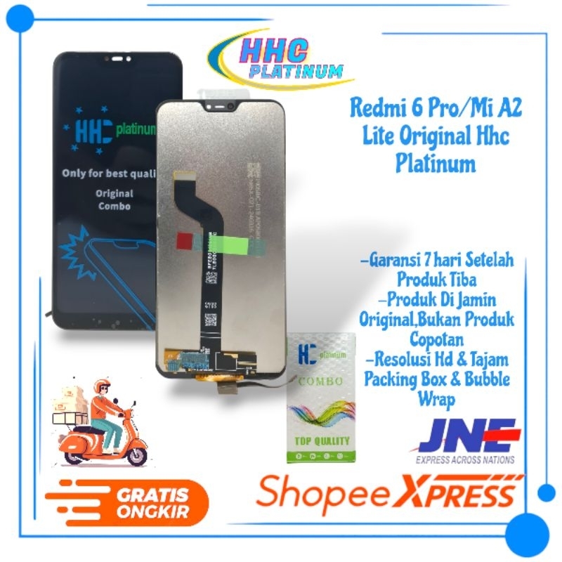 LCD TOUCHSCREEN XIAOMI REDMI 6 PRO/Mi A2 LITE ORIGINAL