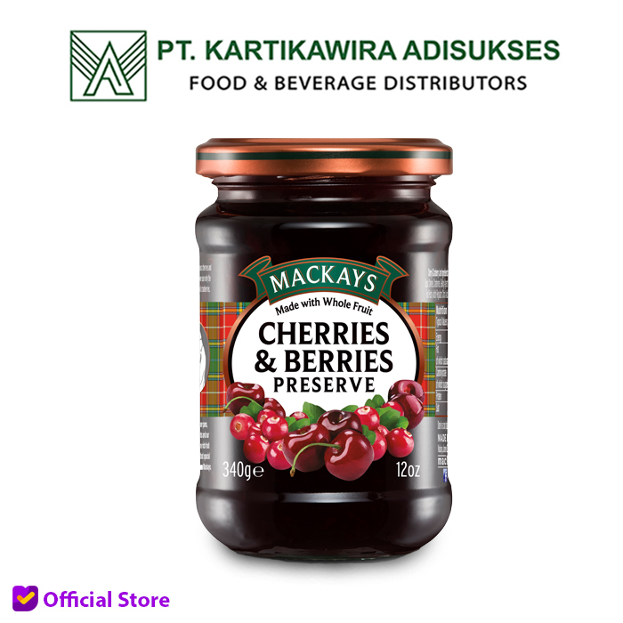 

Mackays Cherries & Berries Preserve