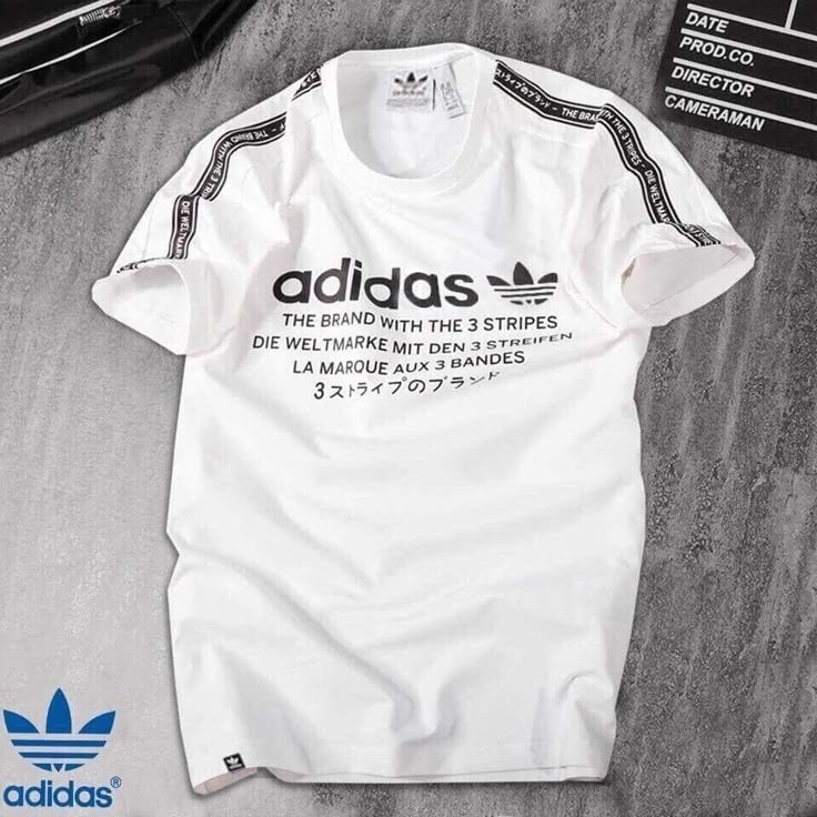Kaos Adidas Katakana Japan Kekinian / T-shirt Japan katakana Pria Casual /Kaos adidas Terbaru