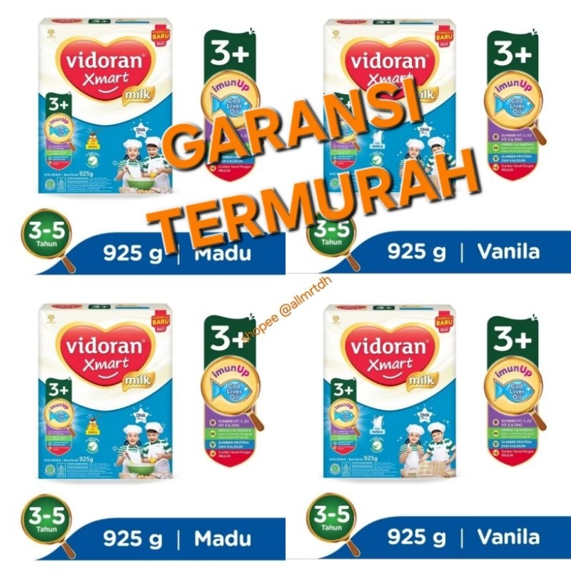 

Vidoran Xmart Milk 3+ 925gr