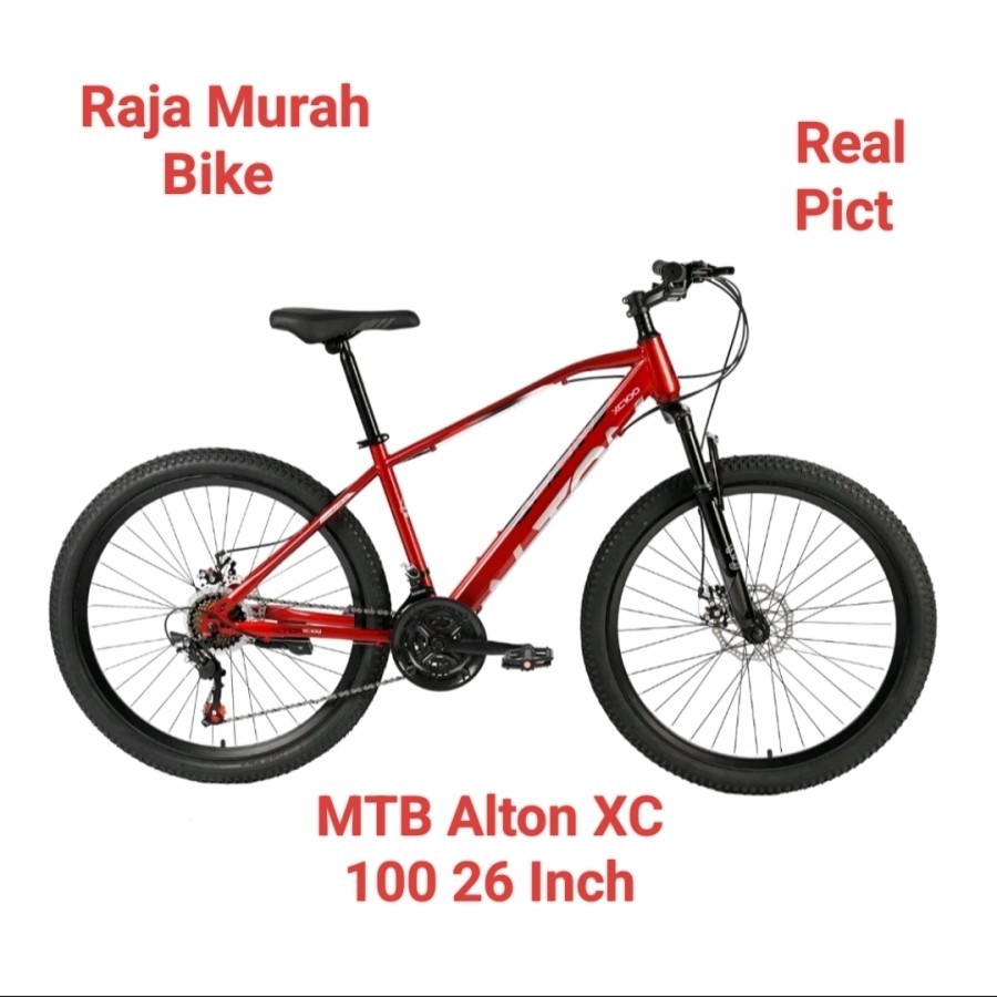 Sepeda Gunung MTB Alton Xc100 26 Inch Sepeda MTB 26 Inch Element XC 100