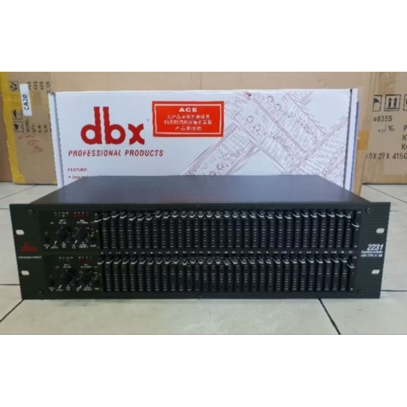 Equalizer DBX 2231 Equalizer band 2231