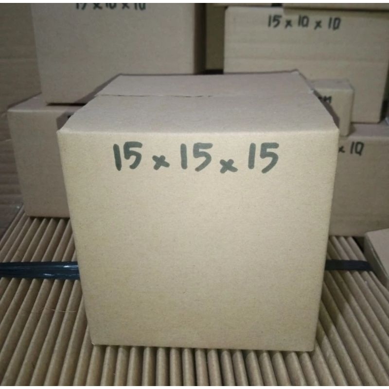 

kardus 15x15x15 polos luar dalam
