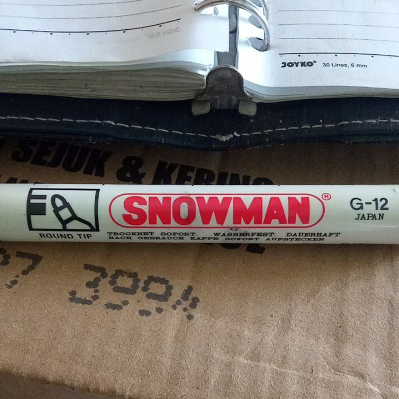 

spidol snowman