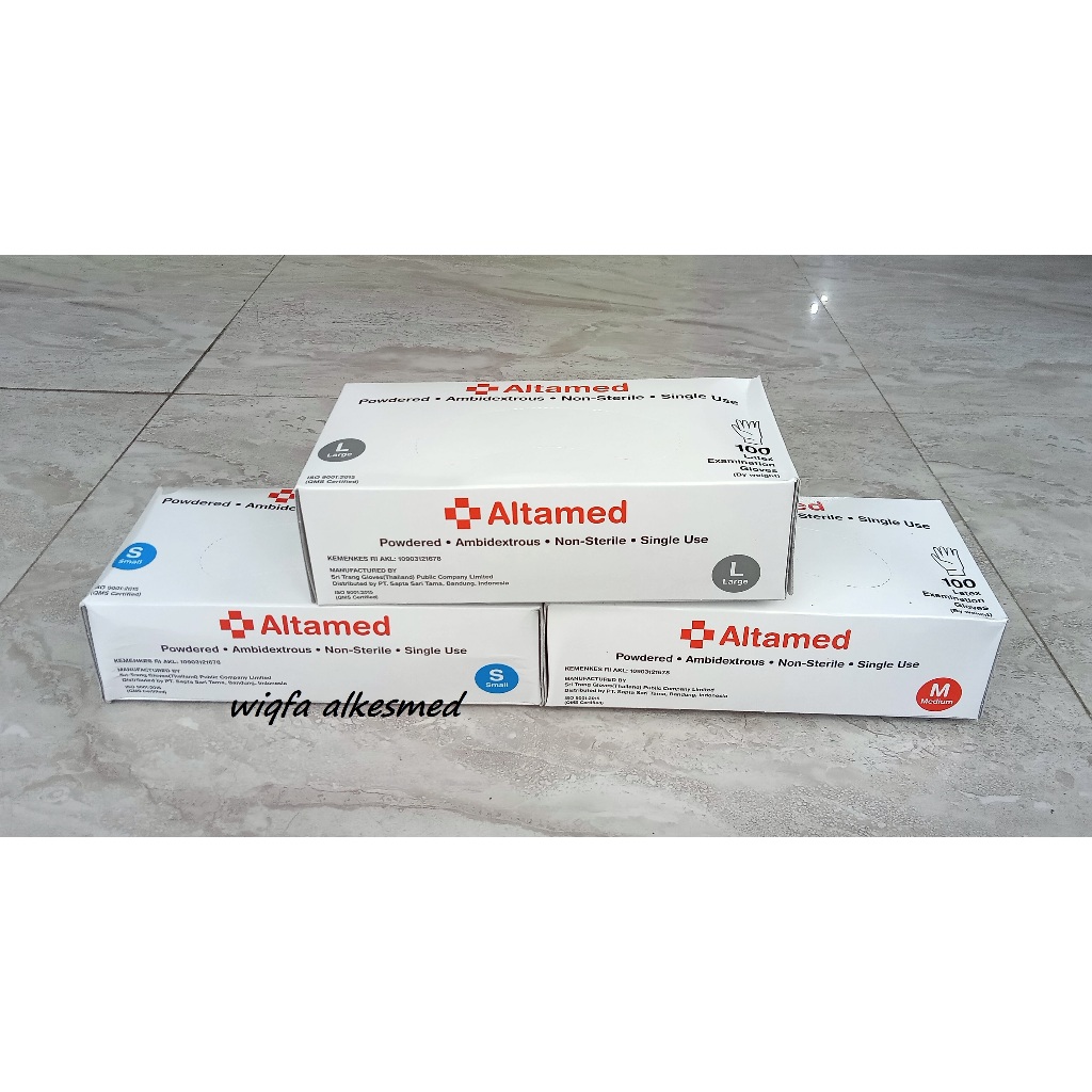 Handscoon Non Steril Altamed Murah
