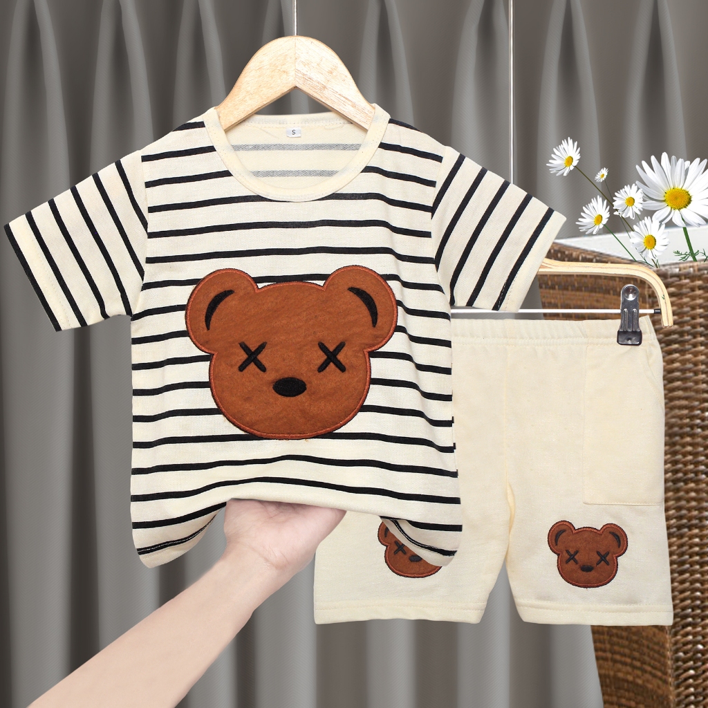 SETELAN ANAK LAKI-LAKI CANDY UMUR 2 SAMPAI 7 TAHUN BAHAN TEBAL LEMBUT ADEM / SET BAJU ANAK LAKI-LAKI