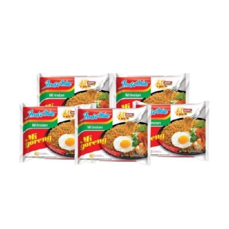 

INDOMIE GORENG | MIE INSTAN 5pcs