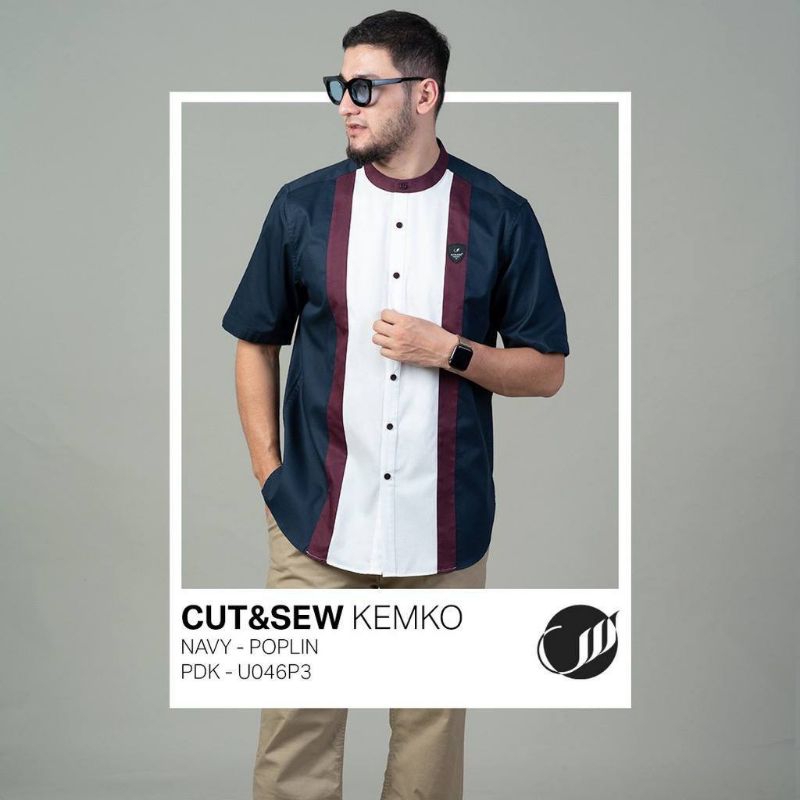 Baju Koko lengan pendek / baju Koko polos / baju Koko pria teebaru