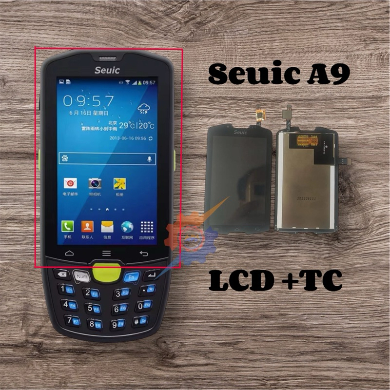 LCD + TC SCANNER SEUIC AUTOID9