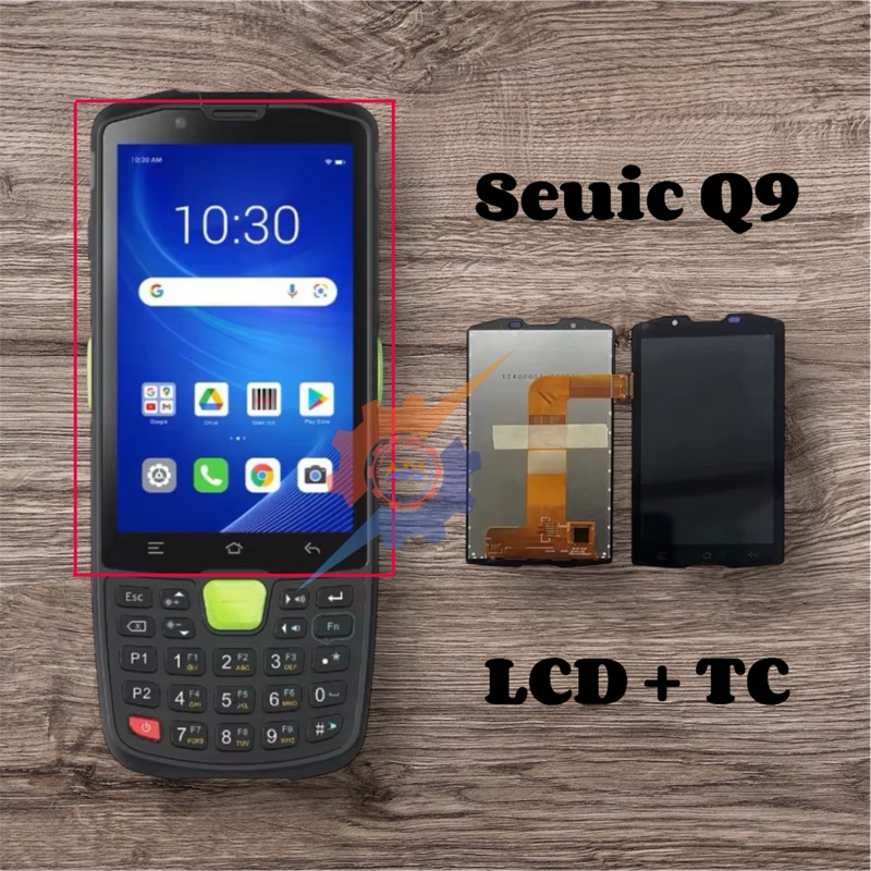 LCD scanner seuic q9 baru autoid q9