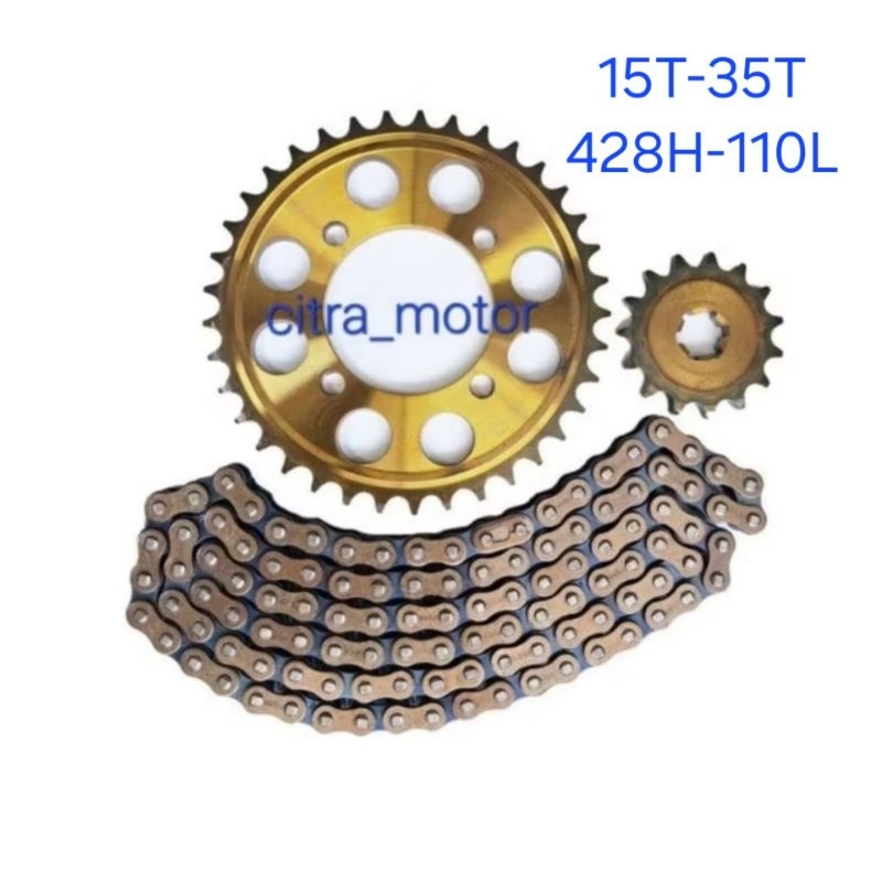 Gear Set GIR Paket RX KING 35T RX KING NEW RXS