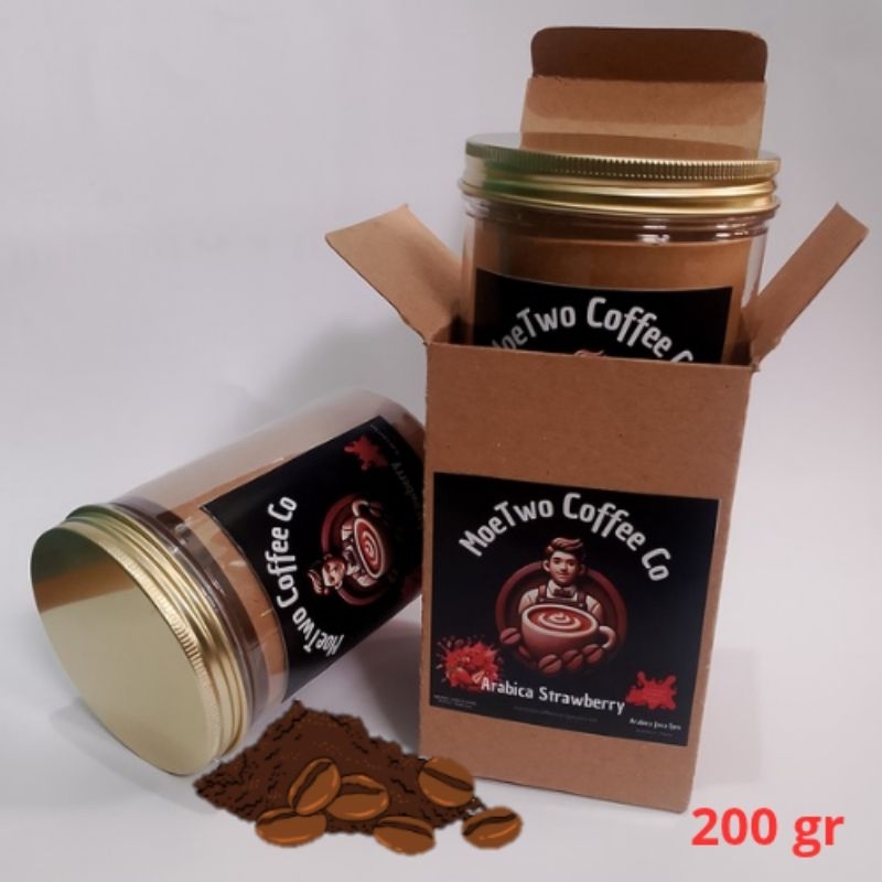 

Kopi Arabika Fermentasi Strawberry 200gr