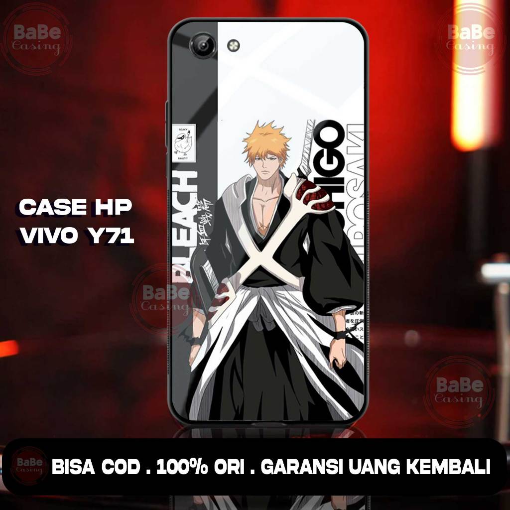 CASE VIVO Y71 SOFTCASE VIVO Y71 CASING VIVO Y71 CASE PREMIUM GLASS UNTUK PRIA DAN WANITA SOFTCASE GL