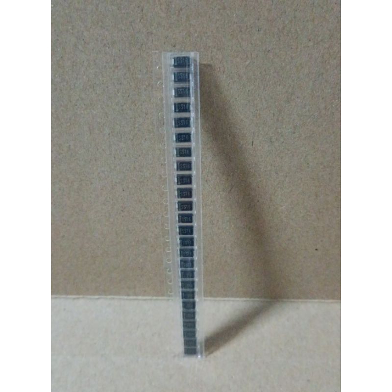 9268 dioda diode smd tempel kecil mini ss16 ss 16 sr160 sr 160 1a 60v