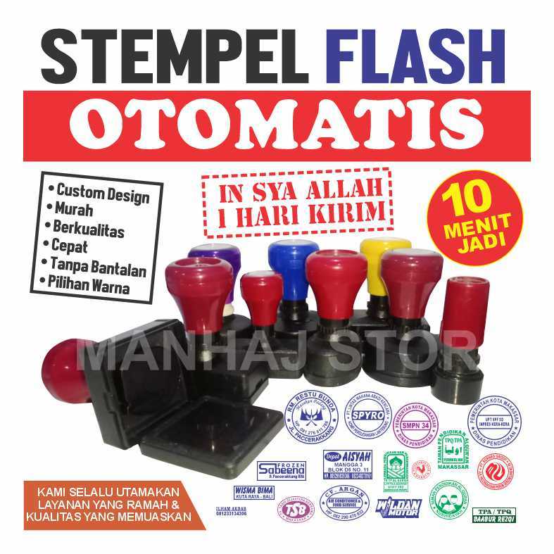 

Stempel Flash Otomatis tanpa Bantalan