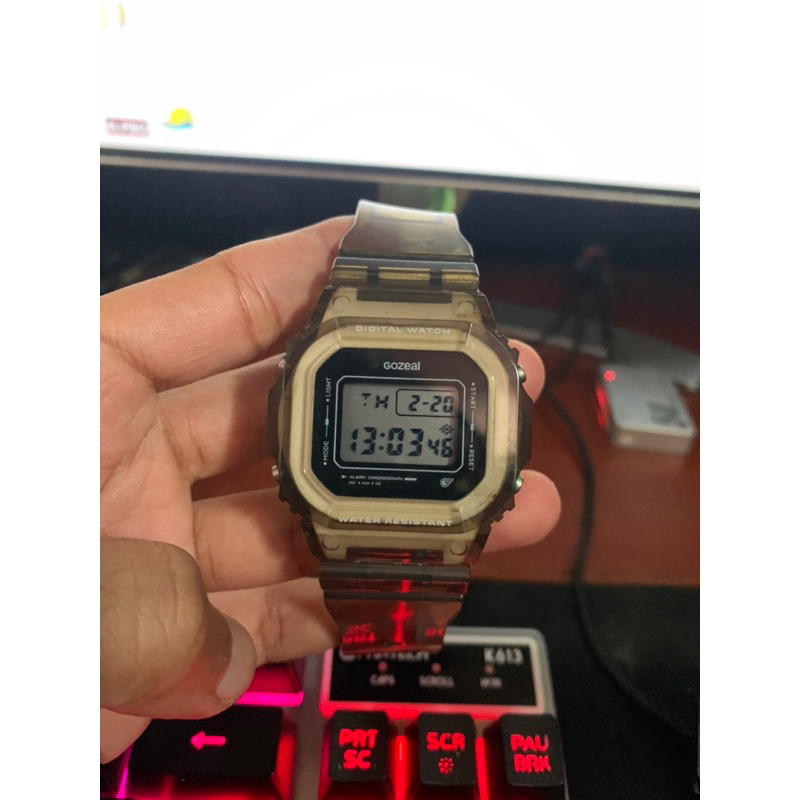 jam tangan gozeal second like new
