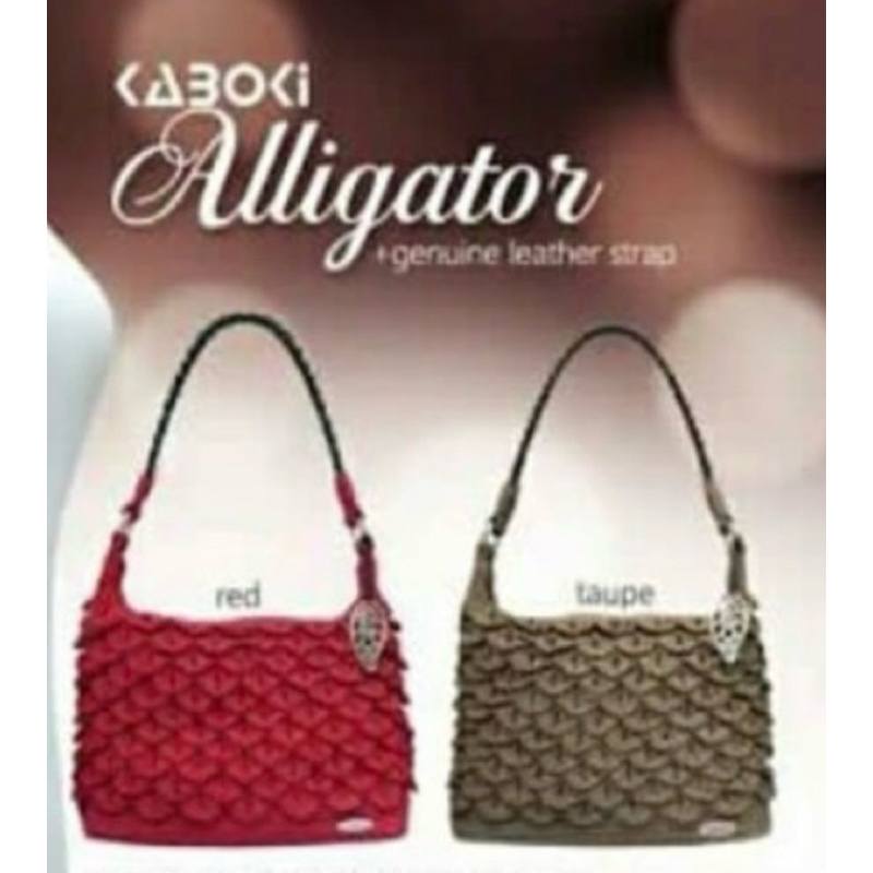 Tas Rajut Kaboki ALLIGATOR