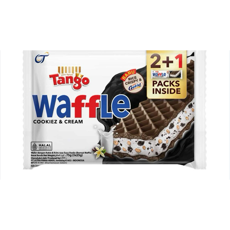 

Tango wafer waffle choco hazelnut mocha latte 75gr