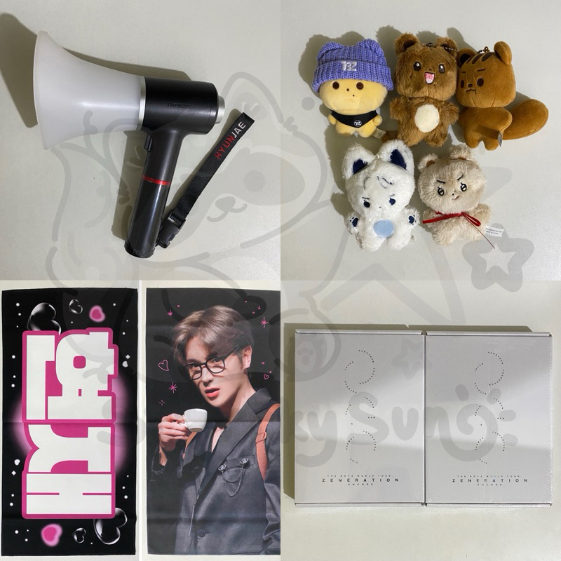 Light stick slogan doll fanmade Qr zeneration encore Hyunjae Changmin Q Chanhee New The Boyz