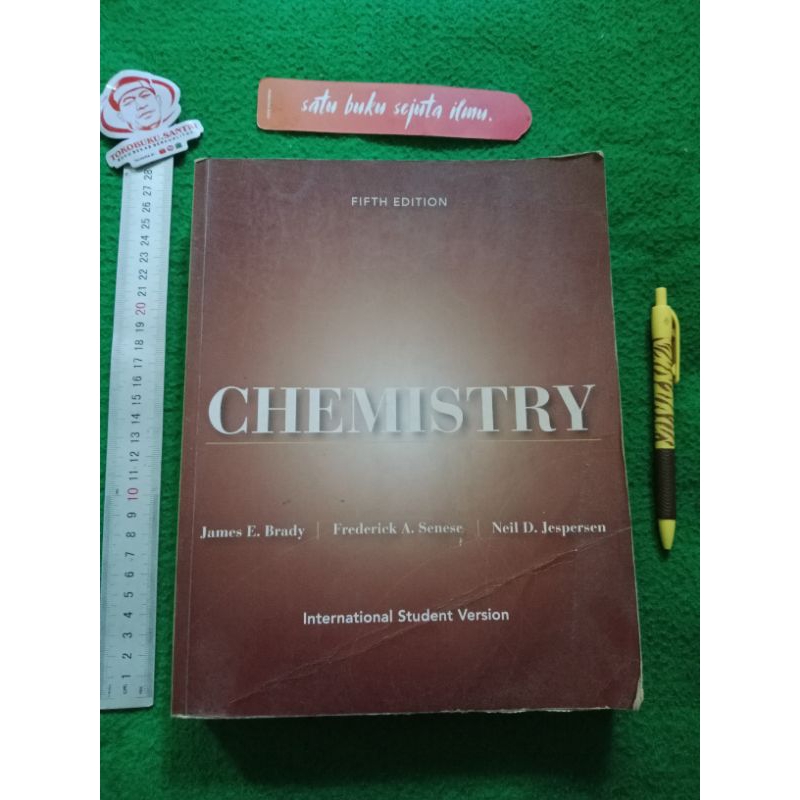 Buku Internasional Student Version : Chemistry Fifth Edition by James E. Brady dkk.