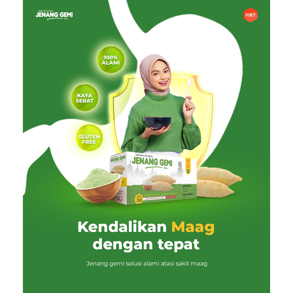 

Obat Maag Kronis Asam Lambung Gerd Alami Ampuh Manjur Herbal Terbaik - Jenang Gemi Umbi Garut