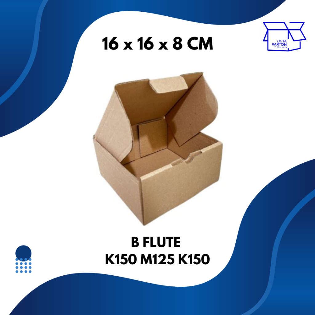 

16X16X8 KARDUS PACKING DIECUT (Min order 5 pc)