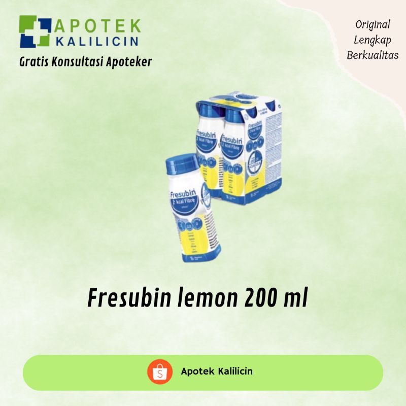 FRESUBIN 2KCAL FIBRE DRINK LEMON 200 ML