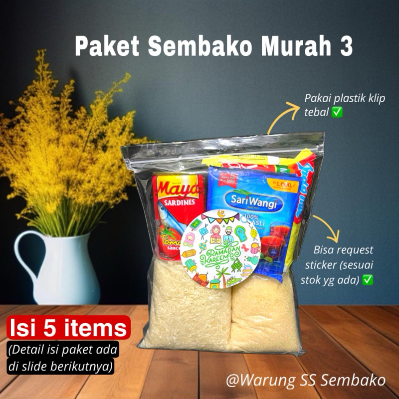 

Paket Hampers Sembako - Paket Murah 3