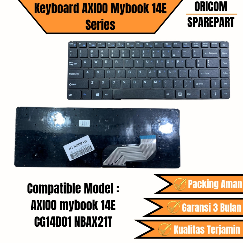 Keyboard AXIOO Mybook 14E