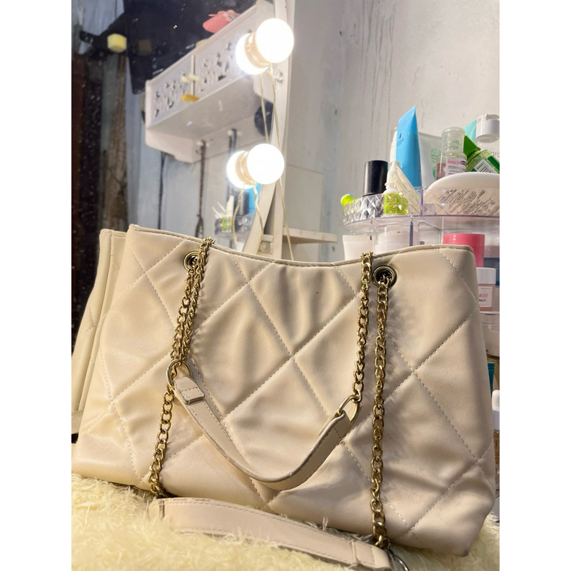 Honyan Tas Wanita Beige