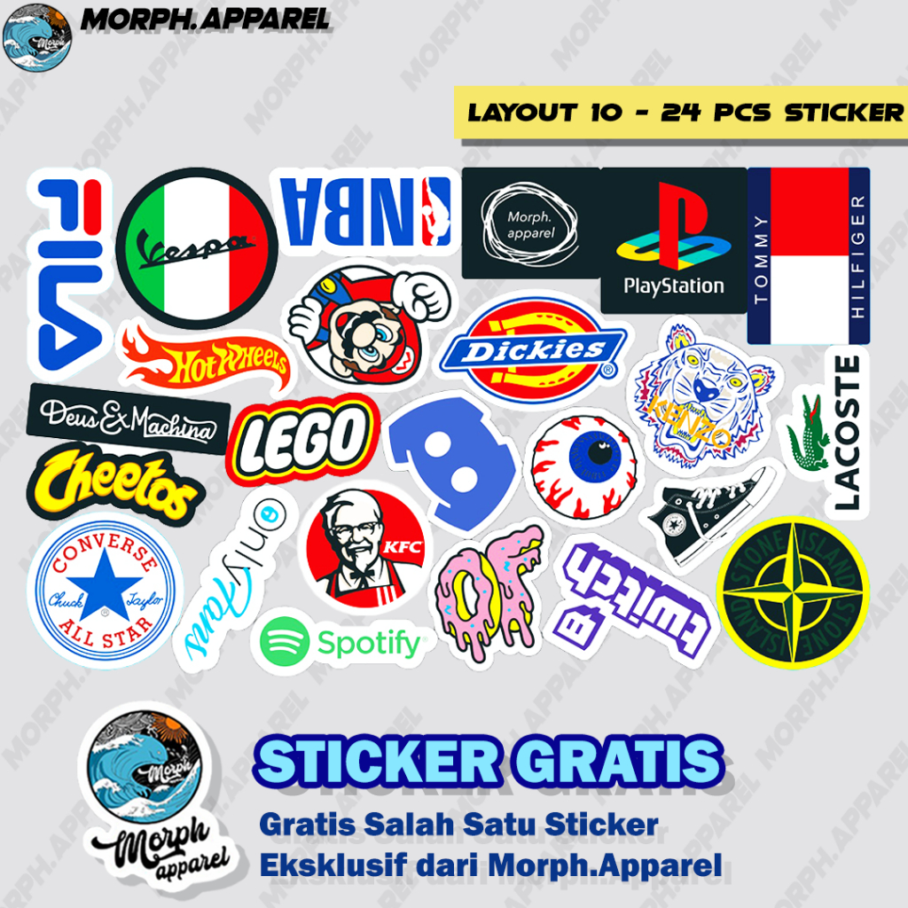 

Sticker Pack Premium - Sticker Helm / Outdoor - LAYOUT 10 Eye - Morph.Apparel