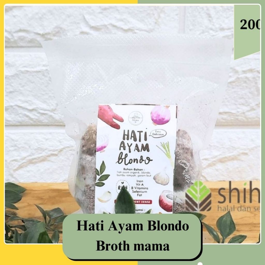 

SHIHA - Hati Ayam Blondo By Brothmama | BROTHMAMA PREMIUM BONE BROTH