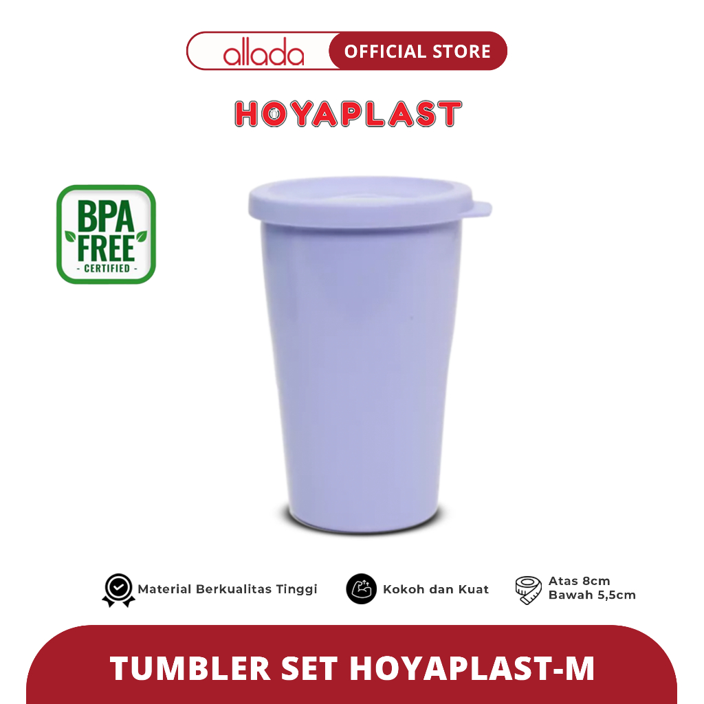 Hoyaplast Tumbler Plastik Set Polos