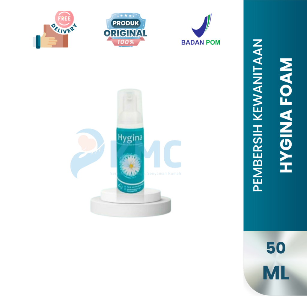 Hygina Foam 50ml Pembersih Area Kewanitaan