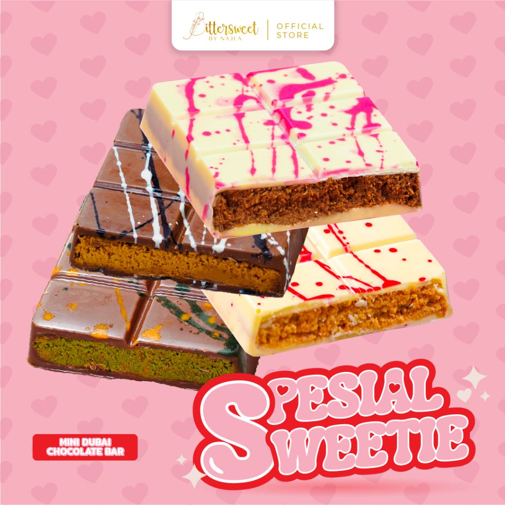 

[ Exclusive Live ] MINI DUBAI CHOCOLATE BAR ( SATUAN ) ( PILIH VARIAN )