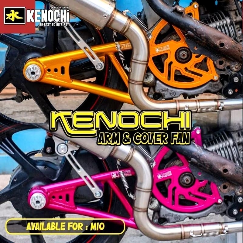 ARM KENOCHI AND COVER FAN KENOCHI RACING PRODUK ORIGINAL FOR MIO KARBU