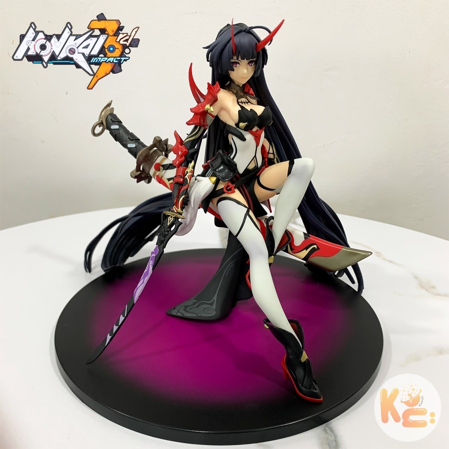 Action Figure Raiden Mei Honkai Impact 3 Herrscher Of Thunder Statue